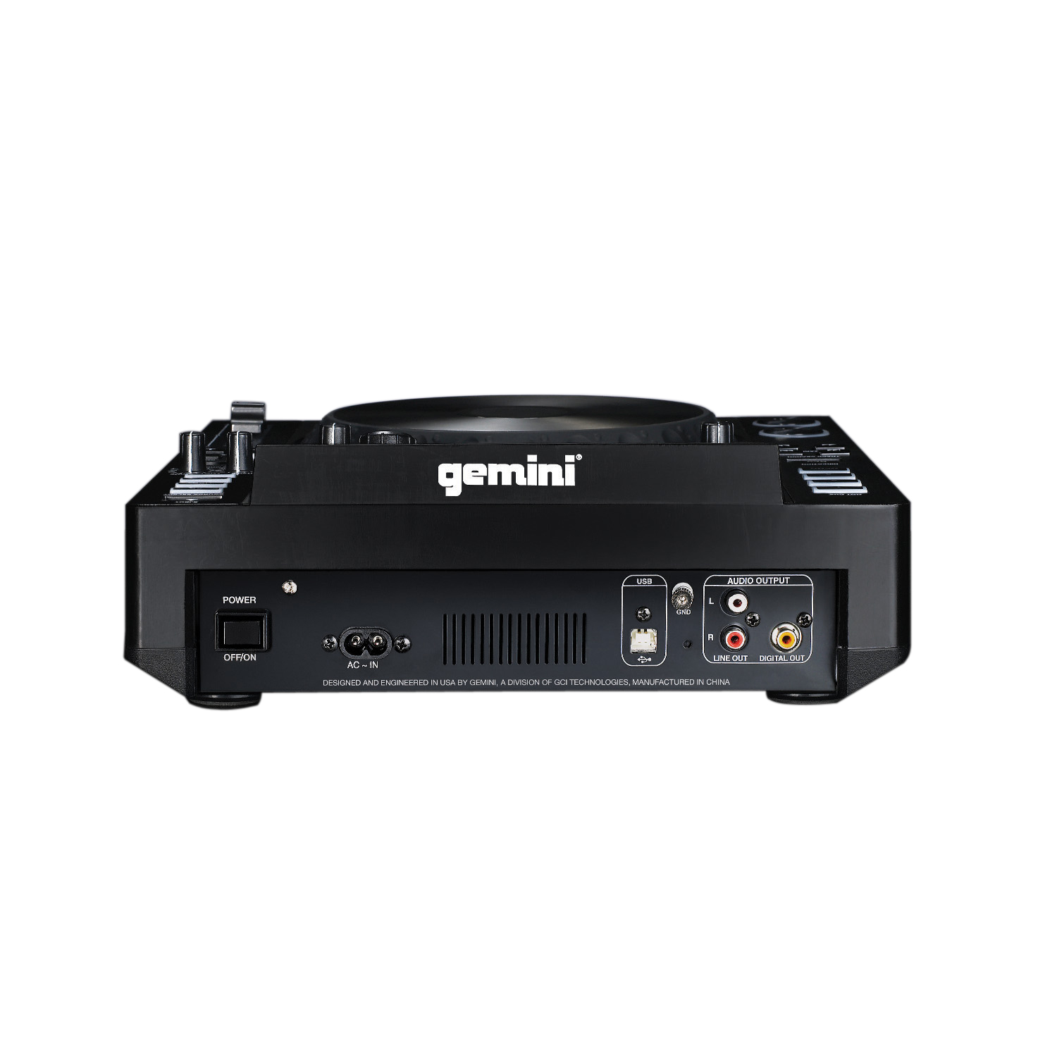 Gemini DJ CDJ-700 Single Disc CD Player & Pioneer DJM-700K Pro Dj Mixer